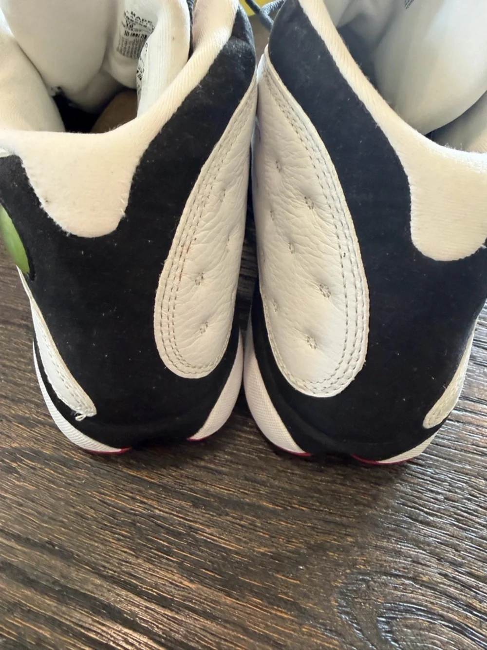 NIKE AIR JORDAN 13 RETRO size 10 CDP 2007 BLACK WHITE RED